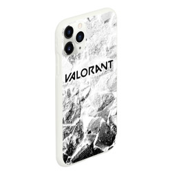 Чехол для iPhone 11 Pro Max матовый Valorant white graphite - фото 2