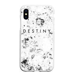 Чехол для iPhone XS Max матовый Destiny dirty ice