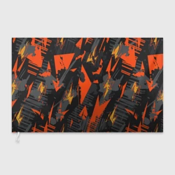 Флаг 3D Яркий абстрактный узор для спорта