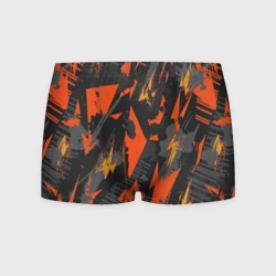 Мужские трусы 3D Яркий абстрактный узор для спорта