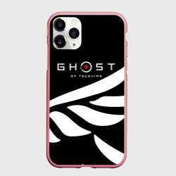 Чехол для iPhone 11 Pro Max матовый Ghost of Tsushima крылья