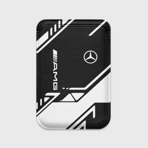 Картхолдер Magsafe магнитный Mercedes bens geometry