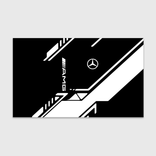 Бумага для упаковки 3D Mercedes bens geometry
