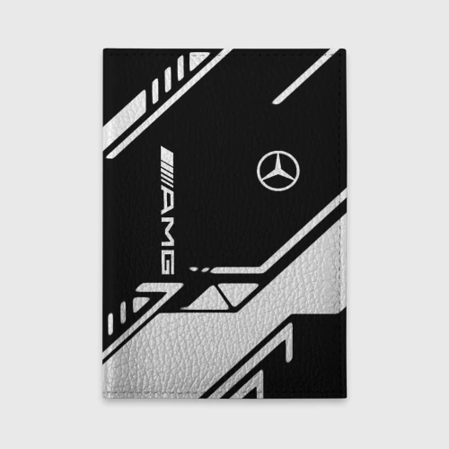 Обложка для автодокументов Mercedes bens geometry