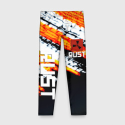 Детские леггинсы 3D RUST краски текстура абстрактная