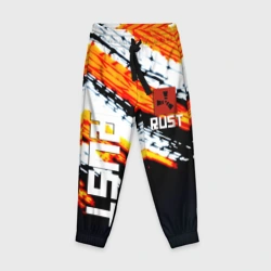 Детские брюки 3D RUST краски текстура абстрактная