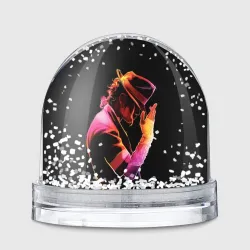 Игрушка Снежный шар Michael Jackson in the hat
