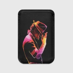 Картхолдер Magsafe магнитный Michael Jackson in the hat