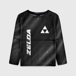 Детский лонгслив 3D Zelda metal game lines
