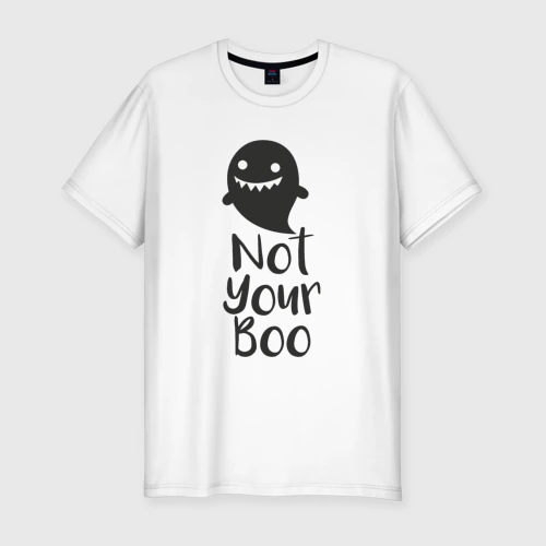 Мужская футболка хлопок Slim Not your boo