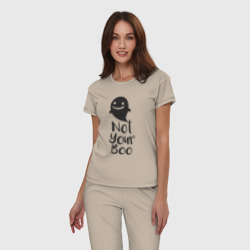 Женская пижама хлопок Not your boo - фото 2