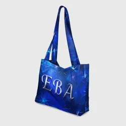 Пляжная сумка 3D Женское имя Ева - фото 2