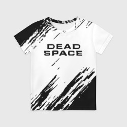 Детская футболка 3D Dead space чёрные краски