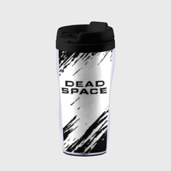 Термокружка-непроливайка Dead space чёрные краски