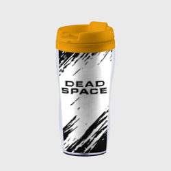 Термокружка-непроливайка Dead space чёрные краски