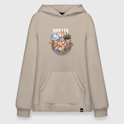 Худи SuperOversize хлопок Hunter x Hunter Килуа и Гон