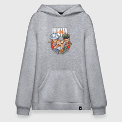 Худи SuperOversize хлопок Hunter x Hunter Килуа и Гон