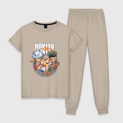Женская пижама хлопок Hunter x Hunter Килуа и Гон