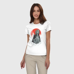 Женская пижама с белой футболкой хлопок Токийские мстители Манджиро Сано - фото 2