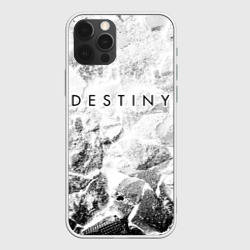 Чехол для iPhone 12 Pro Destiny white graphite
