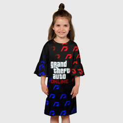 Детское платье 3D NFS x GTA pattern - фото 2