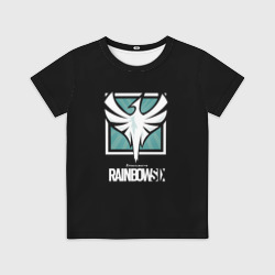 Детская футболка 3D Rainbow six logo game ubisoft