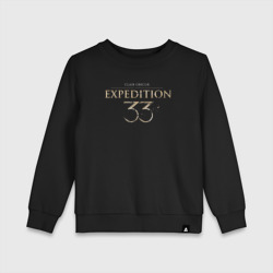 Детский свитшот хлопок Clair Obsur expedition 33 logo