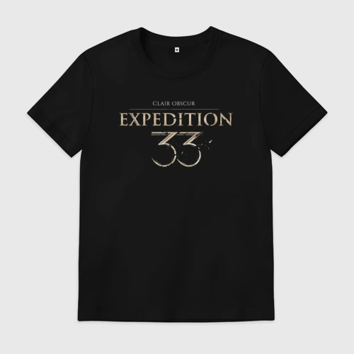 Мужская футболка хлопок Clair Obsur expedition 33 logo
