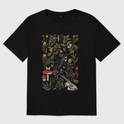 Женская футболка хлопок Oversize Сорокино сокровище