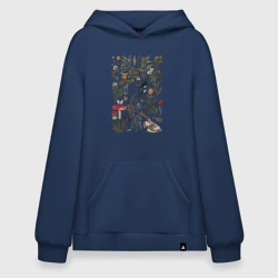 Худи SuperOversize хлопок Сорокино сокровище