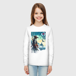 Детский лонгслив хлопок Японский самурай - призрак Цусимы - фото 2