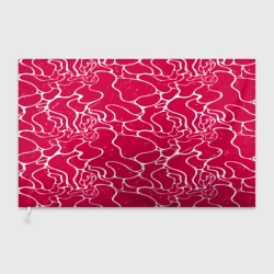 Флаг 3D Яркий абстрактный паттерн для спорта