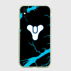 Чехол для iPhone XS Max матовый Destiny storm