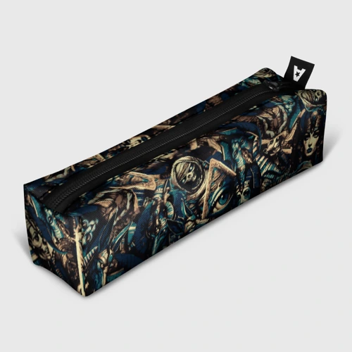 Пенал школьный 3D Фараон Клеопатра Анубис и пирамиды