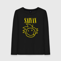 Женский лонгслив хлопок Saiyan Dragon Ball