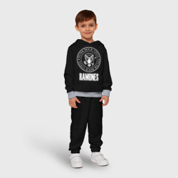 Детский костюм с толстовкой 3D Ramones rock logo - фото 2