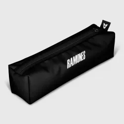 Пенал школьный 3D Ramones white logo