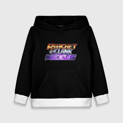 Детская толстовка 3D Ratchet & Clank logo