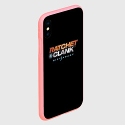Чехол для iPhone XS Max матовый Ретчет и Кленк - фото 2