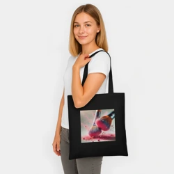 Шоппер BioNature Розовый макияжный вихрь - фото 2