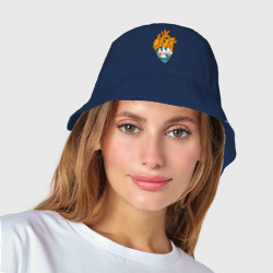 Женская панама хлопок Сердце моряка - фото 2