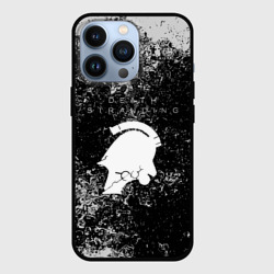 Чехол для iPhone 13 Pro Death stranding  серые краски