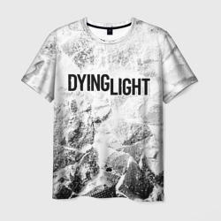 Мужская футболка 3D Dying Light white graphite