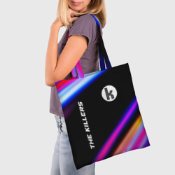 Шоппер 3D The Killers neon rock lights - фото 2