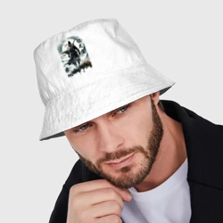Мужская панама хлопок Призрак Цусимы - Японский самурай - фото 2