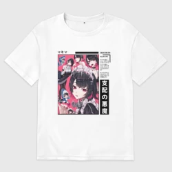 Женская футболка хлопок Oversize Разная Ellen Joe - Zenless zone