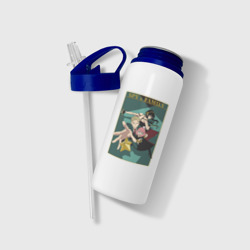 Бутылка для воды с трубочкой Семья шпиона  Spy X Family Форджеры 3 - фото 2