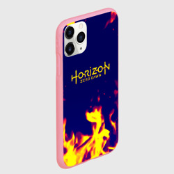 Чехол для iPhone 11 Pro Max матовый Horizon zero dawn flame yellow - фото 2