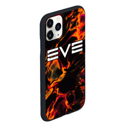 Чехол для iPhone 11 Pro Max матовый EVE red lava - фото 2