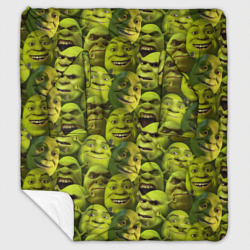 Плед с рукавами Шрек - паттерн